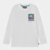 Scotch & Soda RELAXED LONG SLEEVED ARTWORK - T-shirt à Manches Longues - White