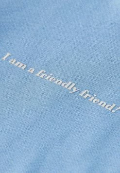 Scotch & Soda LOOSE-FIT ARTWORK - Sweatshirt - Sky Blue -Scotch & Soda Soldes 762a08bfa0ba4db9a686e828cc7ecbf0