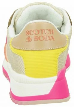 Scotch & Soda VIVI - Baskets Basses - Coral Multi S -Scotch & Soda Soldes 7696c6746c97460888d8770e2541b0b0