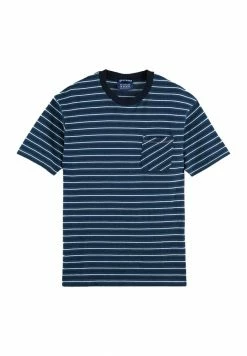 Scotch & Soda T-shirt Imprimé - Blue 10 Scotch & Soda T-shirt Imprimé - Blue -Scotch & Soda Soldes 76ebad37ec1a4036a5e82307a727cabb