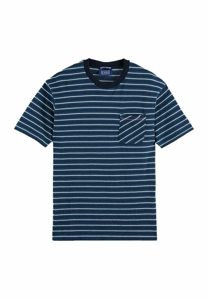 Scotch & Soda T-shirt Imprimé - Blue 5 Scotch & Soda T-shirt Imprimé - Blue – Image 5
