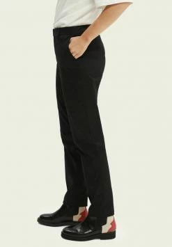 Scotch & Soda BELL - Chino - Black -Scotch & Soda Soldes 76ebb6110b1c4f09a5c1135d25bfed28