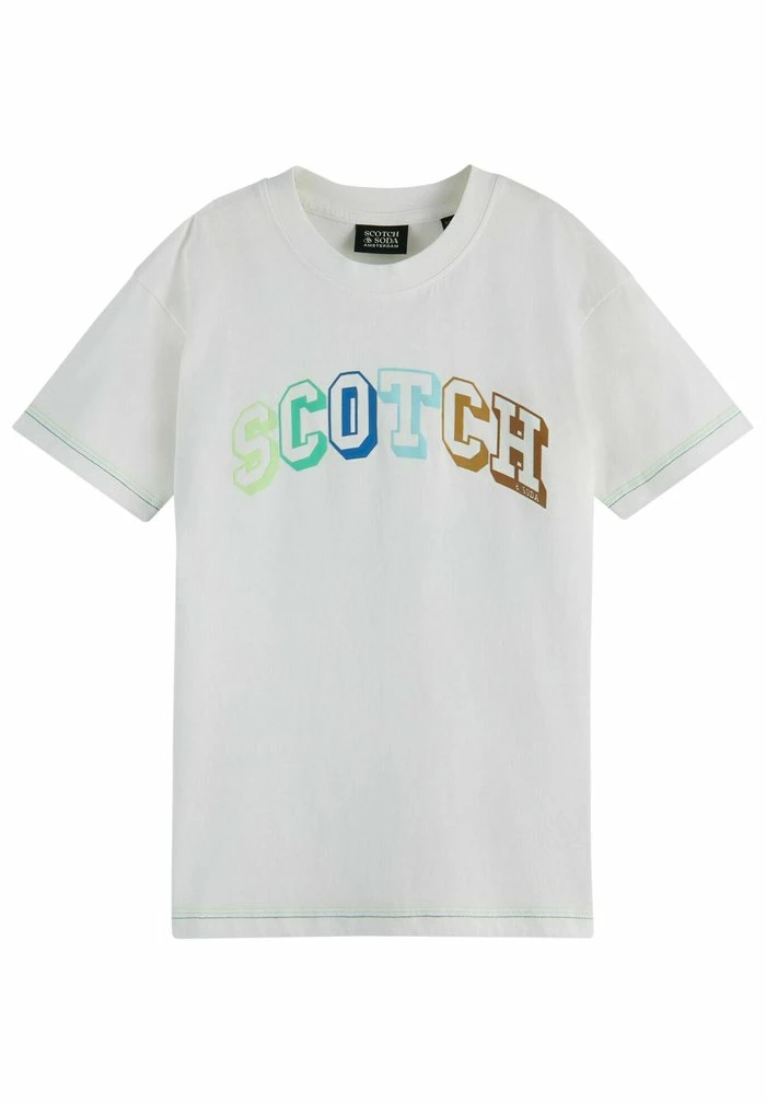Scotch & Soda T-shirt Imprimé - White 1 Scotch & Soda T-shirt Imprimé - White