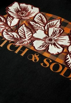 Scotch & Soda Sweatshirt - Black -Scotch & Soda Soldes 77743d0b83594de5b8c464d4339acae2