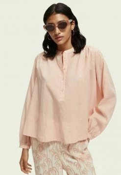 Scotch & Soda GATHERED - Blouse - Cadillac Pink