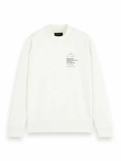 Scotch & Soda CREWNECK UNISEX - Sweatshirt - Off White 13 Scotch & Soda CREWNECK UNISEX - Sweatshirt - Off White -Scotch & Soda Soldes 78e506e43fd84b55bab8d74e23df117d