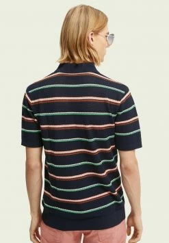 Scotch & Soda Polo - Black -Scotch & Soda Soldes 79191711a708486f871c2ebf3e6a0cc5