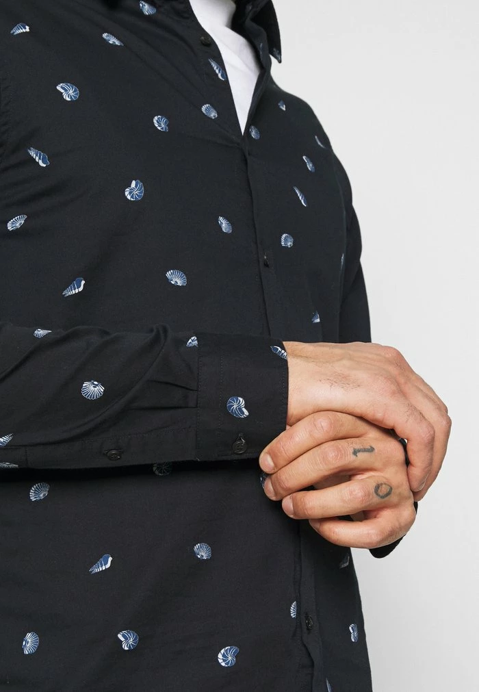 Scotch & Soda REGULAR FIT CLASSIC ALL OVER PRINTED - Chemise - Dark Blue 5 Scotch & Soda REGULAR FIT CLASSIC ALL OVER PRINTED - Chemise - Dark Blue – Image 5