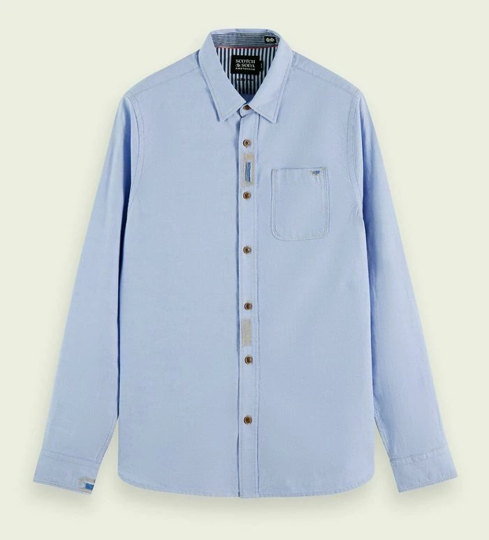 Scotch & Soda TONED - Chemise - Blue 4 Scotch & Soda TONED - Chemise - Blue – Image 4