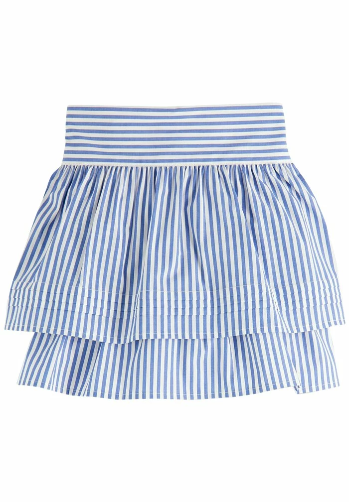 Scotch & Soda YARN-DYED - Jupe Plissée - Blue 7 Scotch & Soda YARN-DYED - Jupe Plissée - Blue – Image 7