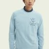 Scotch & Soda Sweatshirt - Fifties Blue