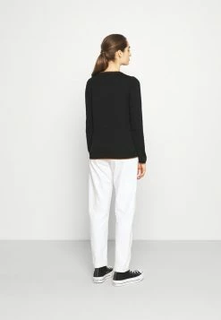 Scotch & Soda BASIC STRIPED - Pullover - Black -Scotch & Soda Soldes 7ad374057afd4075a58d4460c27aa7c1