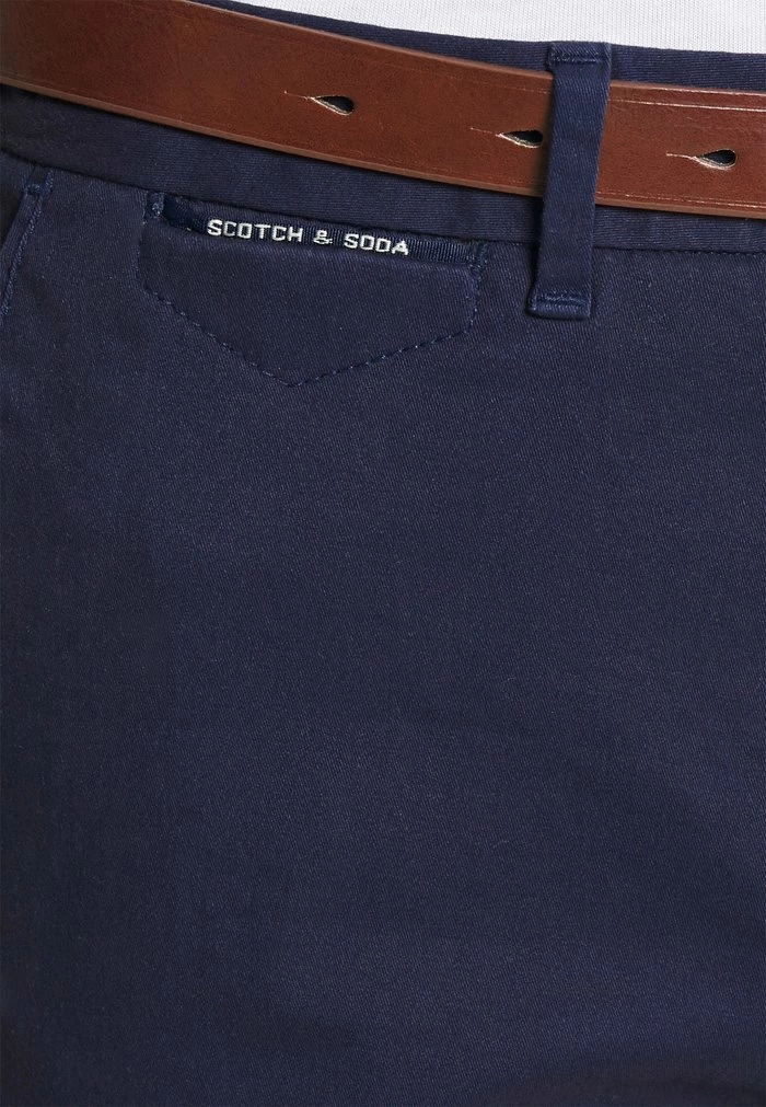 Scotch & Soda BELTED CHINO - Chino - Navy 4 Scotch & Soda BELTED CHINO - Chino - Navy – Image 4