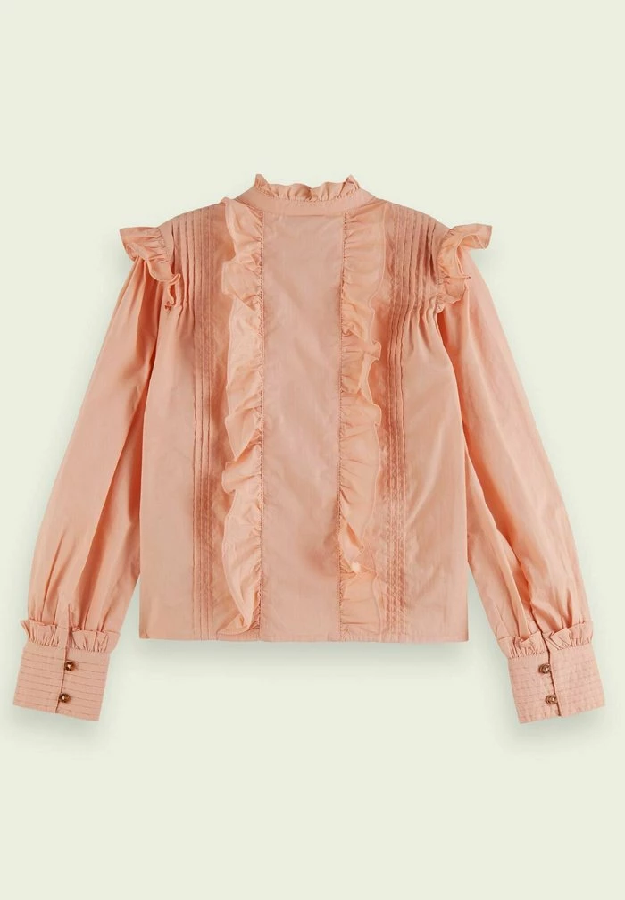 Scotch & Soda Chemisier - Cadillac Pink 2 Scotch & Soda Chemisier - Cadillac Pink – Image 2