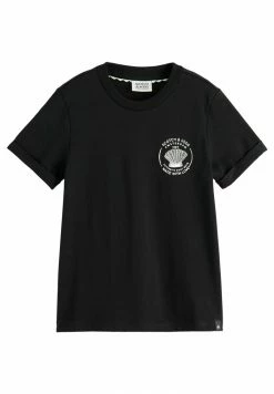 Scotch & Soda T-shirt Imprimé - Black