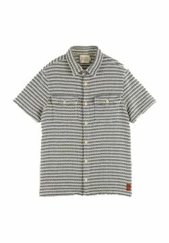 Scotch & Soda SHORT SLEEVED - Chemise - Combo B -Scotch & Soda Soldes 7e1f2cb162bc460f986fa63fe59f0156