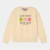Scotch & Soda RELAXED FIT WITH PLACED ARTWORK - Sweatshirt - Off White