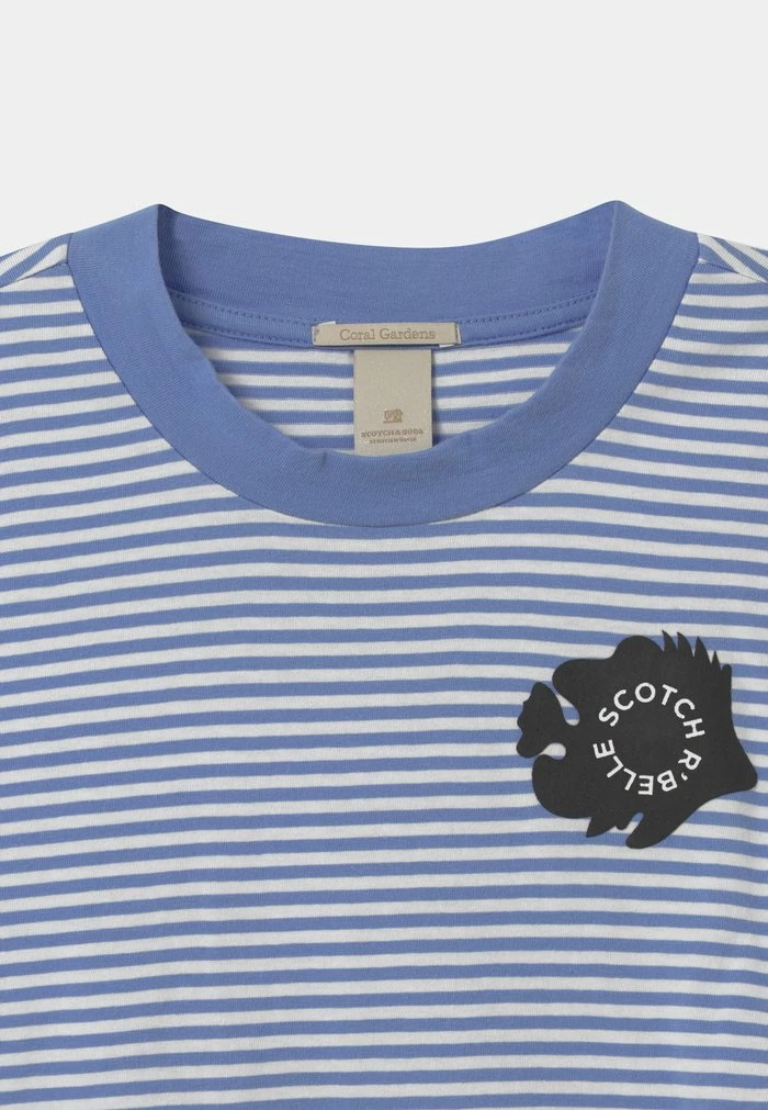 Scotch & Soda ORGANIC SHORT SLEEVE WITH SIDE KNOTS - T-shirt Imprimé - Multi-coloured 3 Scotch & Soda ORGANIC SHORT SLEEVE WITH SIDE KNOTS - T-shirt Imprimé - Multi-coloured – Image 3