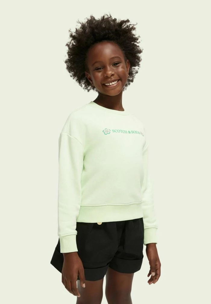 Scotch & Soda GRAPHIC - Sweatshirt - Lime 2 Scotch & Soda GRAPHIC - Sweatshirt - Lime – Image 2