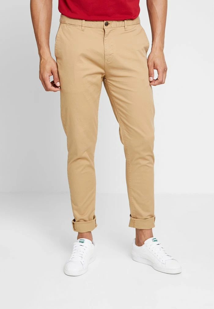 Scotch & Soda STUART CLASSIC SLIM FIT - Chino - Sand 1 Scotch & Soda STUART CLASSIC SLIM FIT - Chino - Sand