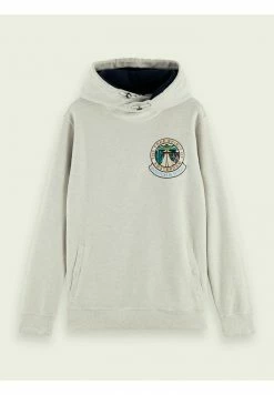 Scotch & Soda Sweat à Capuche - Grey Melange -Scotch & Soda Soldes 80575355a073419e9774e612df85f630