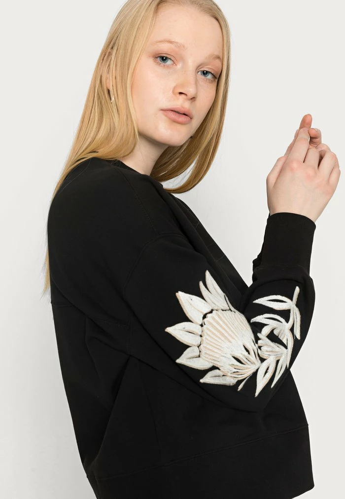 Scotch & Soda Sweatshirt - Black 5 Scotch & Soda Sweatshirt - Black – Image 5