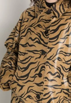 Scotch & Soda PRINTED WATER REPELLANT COAT - Manteau Classique - Combo -Scotch & Soda Soldes 8126163bc70841baadac347011584470