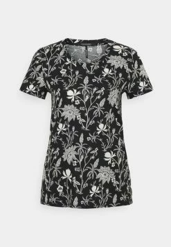 Scotch & Soda SHORT SLEEVE TEE - T-shirt Imprimé - Black/white