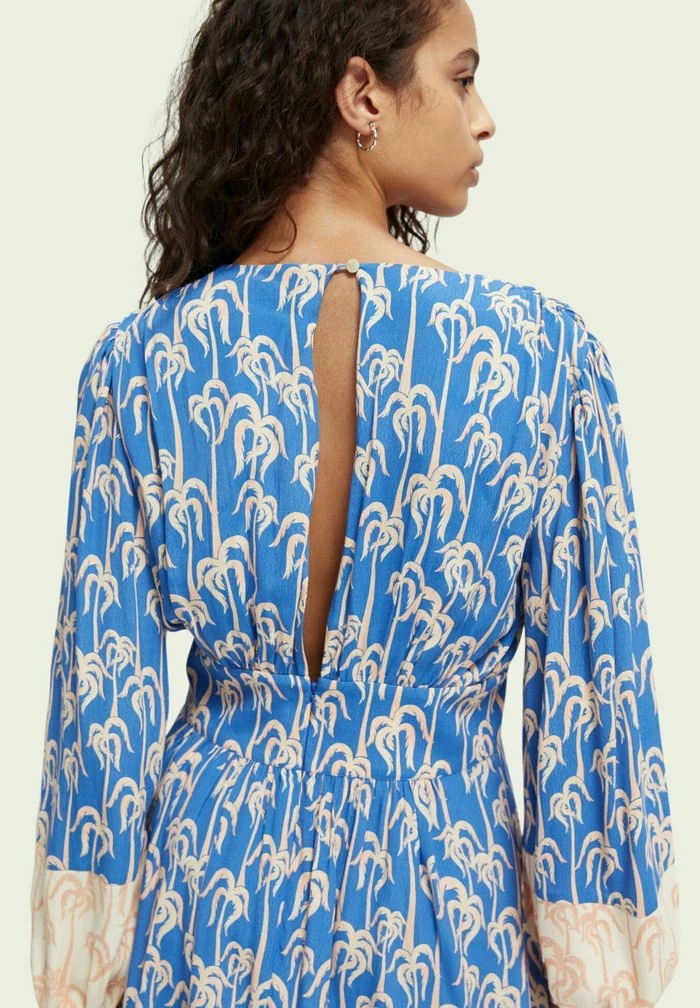 Scotch & Soda Robe De Jour - Blue 6 Scotch & Soda Robe De Jour - Blue – Image 6
