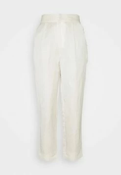 Scotch & Soda TAILORED JOGGER IN BLEND QUALITY - Pantalon Classique - Ecru