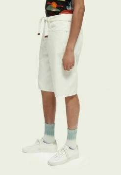Scotch & Soda Short En Jean - White Beach -Scotch & Soda Soldes 81e4ad7eb233483ba3e4ed918e7da13d