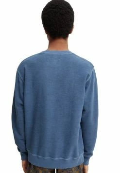 Scotch & Soda Sweatshirt - Blau -Scotch & Soda Soldes 8262afb63fc94e319ebd5e518bdbf4dc