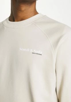 Scotch & Soda FELPA - Sweatshirt - Stone -Scotch & Soda Soldes 8272c83aa23a49848621bcbe245768a4