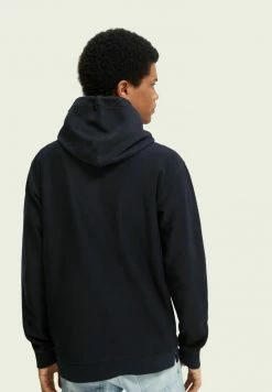 Scotch & Soda Sweat à Capuche - Navy -Scotch & Soda Soldes 827c37897a0f43e9acea2d39da5cf324