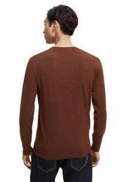 Scotch & Soda CLASSIC - Pullover - Rust Melange 9 Scotch & Soda CLASSIC - Pullover - Rust Melange -Scotch & Soda Soldes 828f8aa448e04b92acc0455b861e27ee