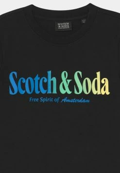 Scotch & Soda REGULAR FIT ARTWORK - T-shirt Imprimé - Black -Scotch & Soda Soldes 82cb13de08504e2bbe422893eb894e23
