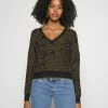 Scotch & Soda V NECK - Pullover - Black