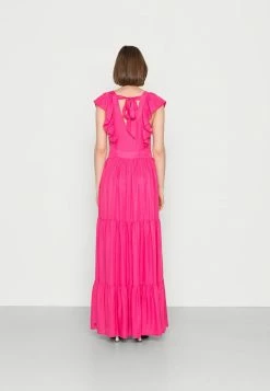 Scotch & Soda Robe Longue - Pink -Scotch & Soda Soldes 838885bac98b4e0eaf54cd4a38baf1c4