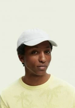 Scotch & Soda UNISEX TWILL - Casquette - White -Scotch & Soda Soldes 83b23763097c494fb869a4c140d5c4fb