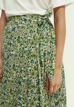 Scotch & Soda Jupe Portefeuille - Green -Scotch & Soda Soldes 83ecd2c35fc7498994e7944cf32216e2