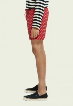 Scotch & Soda Short De Bain - Red -Scotch & Soda Soldes 84578f6ceec141f2ba52882b770cb9b7