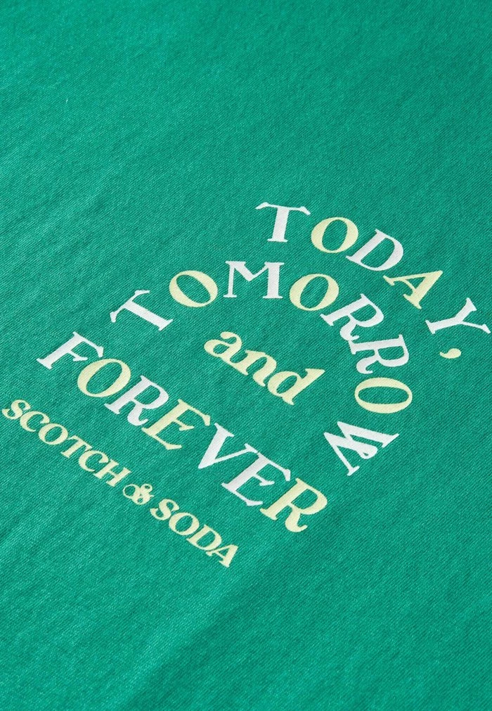 Scotch & Soda REGULAR FIT ARTWORK - T-shirt Imprimé - Highlight Green 7 Scotch & Soda REGULAR FIT ARTWORK - T-shirt Imprimé - Highlight Green – Image 7