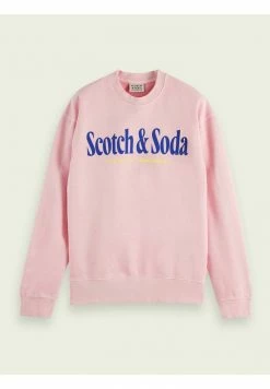 Scotch & Soda Sweatshirt - Pink -Scotch & Soda Soldes 853c97060fd44308a3d645f6757a2ed1