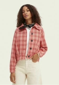 Scotch & Soda CHECKED SHORT FIT - Veste Légère - Combo Y -Scotch & Soda Soldes 855ab63b32634911b8cc154b61ce1067