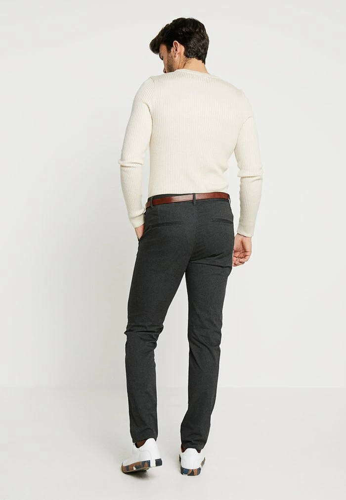 Scotch & Soda MOTT CLASSIC - Chino - Charcoal 3 Scotch & Soda MOTT CLASSIC - Chino - Charcoal – Image 3
