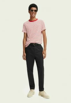 Scotch & Soda REGULAR FIT - T-shirt Imprimé - Red