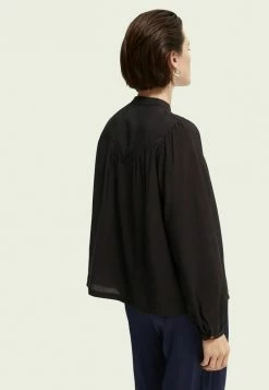 Scotch & Soda Blouse - Black 9 Scotch & Soda Blouse - Black -Scotch & Soda Soldes 86c1d09d998d401399958c7e7f338c35