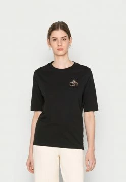 Scotch & Soda RELAXED FIT WITH LOGO GRAPHIC - T-shirt Basique - Black