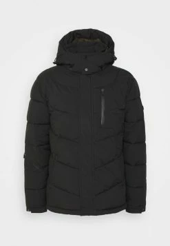Scotch & Soda HOODED WATER REPELLENT PUFFER JACKET - Veste D'hiver - Black -Scotch & Soda Soldes 86f5fbc2337c4aafa2762711968daeef