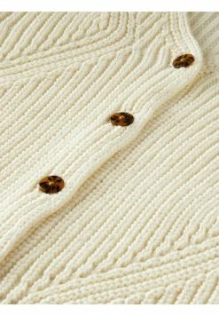 Scotch & Soda KNITTED - Gilet - Off White -Scotch & Soda Soldes 871d54f223a24bf6bf4c36dcc0560693